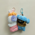 Adorable Character Plush Keychains – novelty & toys (view 1)