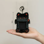 Devil Cat Plush Keychain Card Holder – novelty & toys (view 3)