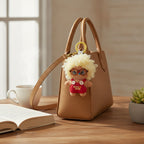 Curly Hair Baby Doll Keychain – novelty & toys (view 2)