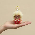 Curly Hair Baby Doll Keychain – novelty & toys (view 3)