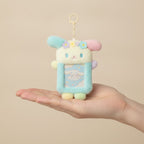 Floral Bunny Plush Card Holder Keychain – novelty & toys (view 3)