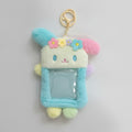 Floral Bunny Plush Card Holder Keychain – novelty & toys (view 1)