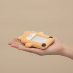 Fluffy Animal Photo Card Holder Keychain – novelty & toys (view 3)
