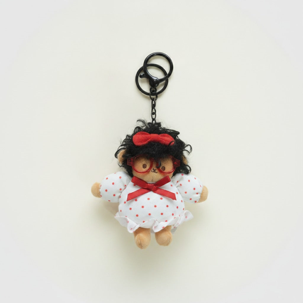 Adorable Plush Doll Keychain – novelty & toys (view 1)