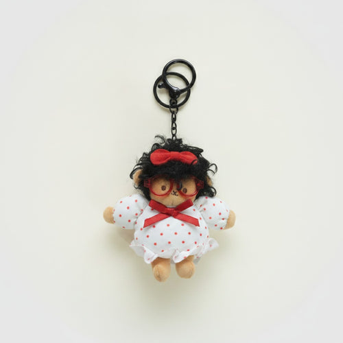 Adorable Plush Doll Keychain – novelty & toys (view 1)