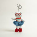 Cute Cat Plush Keychain – novelty & toys (view 1)