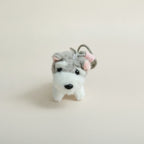 Cute Plush Schnauzer Dog Hair Tie – hair accessories (view 1)
