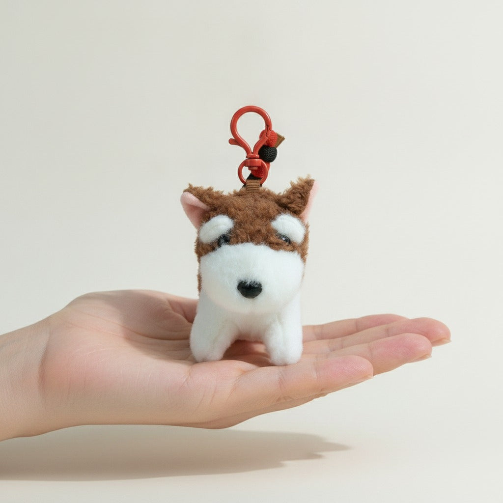 Dog Plushie Keychain Charm – novelty & toys (view 3)