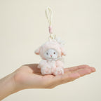 Sweet Winking Lamb Plush Keychain – apparel accessories (view 3)