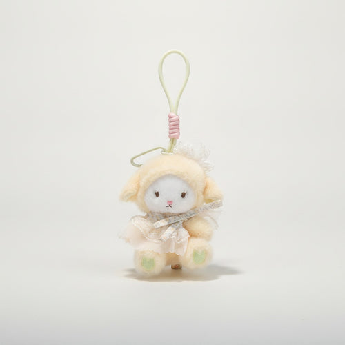 Adorable Lamb Plush Charm – novelty & toys (view 1)