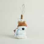 Cute Fluffy Hamster Keychain – novelty & toys (view 1)