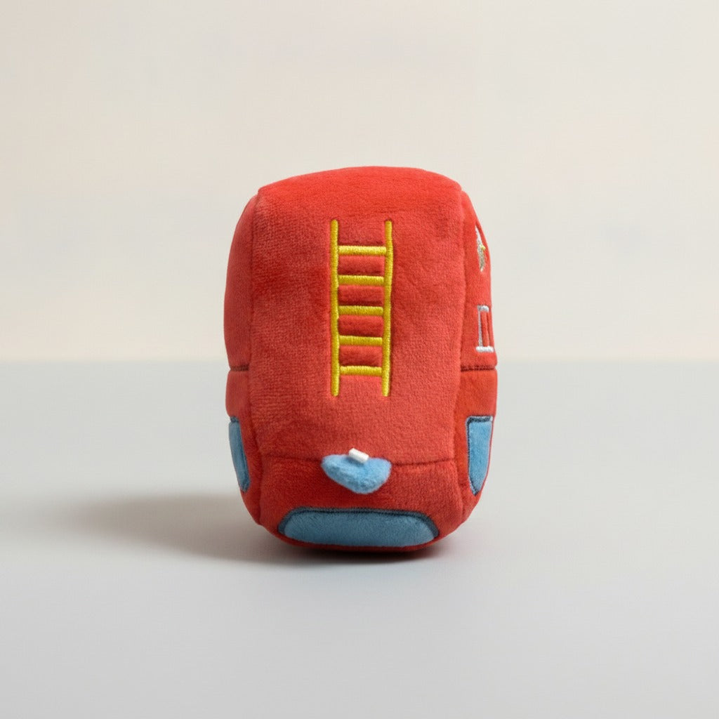 Cute Fire Truck Mini Plush Toy – novelty & toys (view 1)