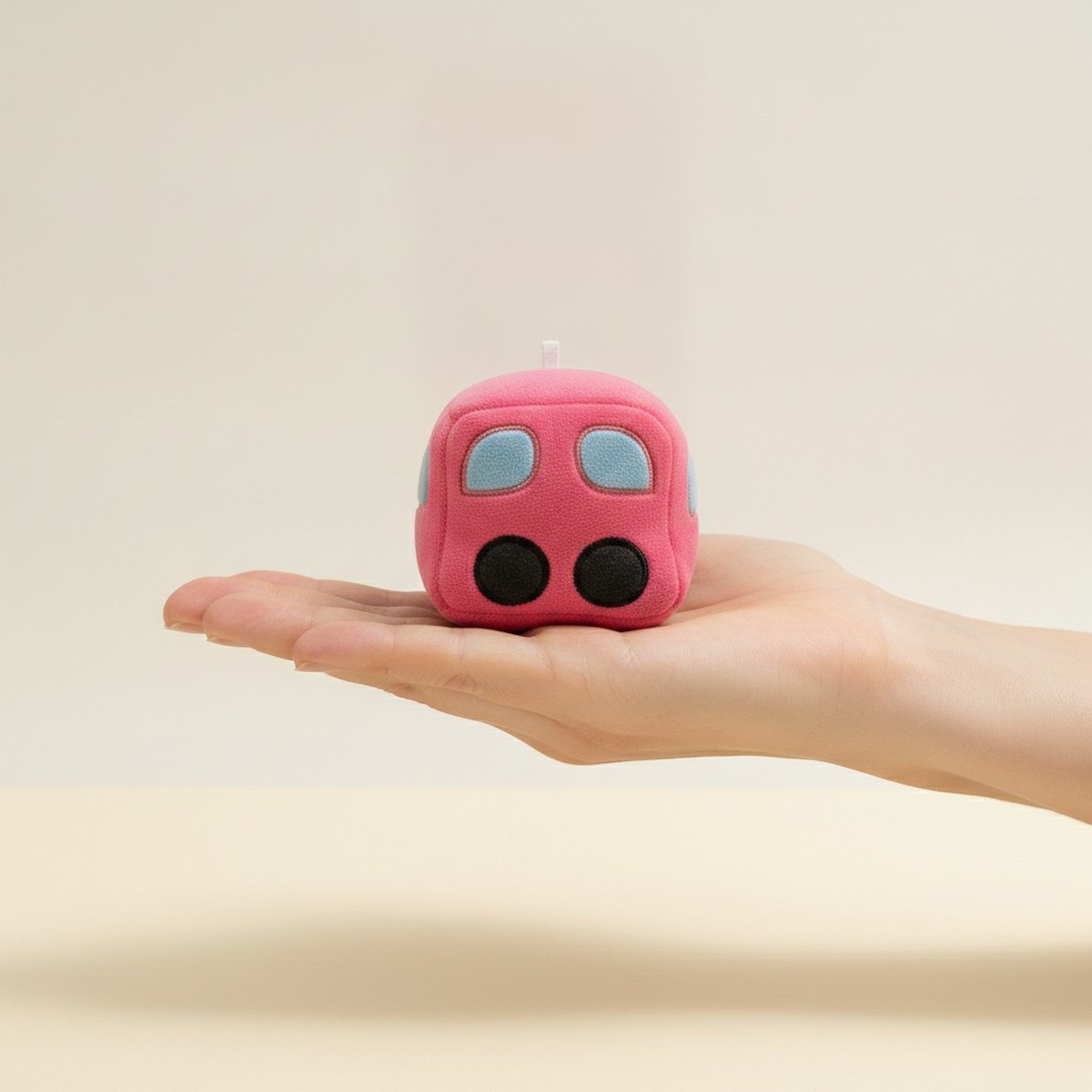 Plush Block Car Toy – novelty & toys (view 3)