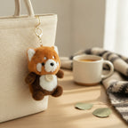 Red Panda Plush Keychain – novelty & toys (view 2)