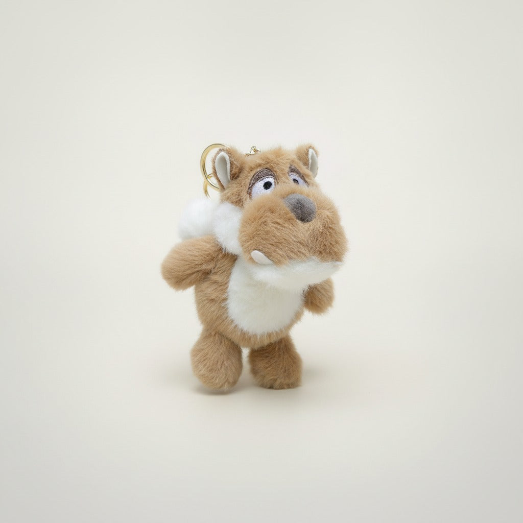 Cute Warthog Plush Toy Keychain – novelty & toys (view 1)