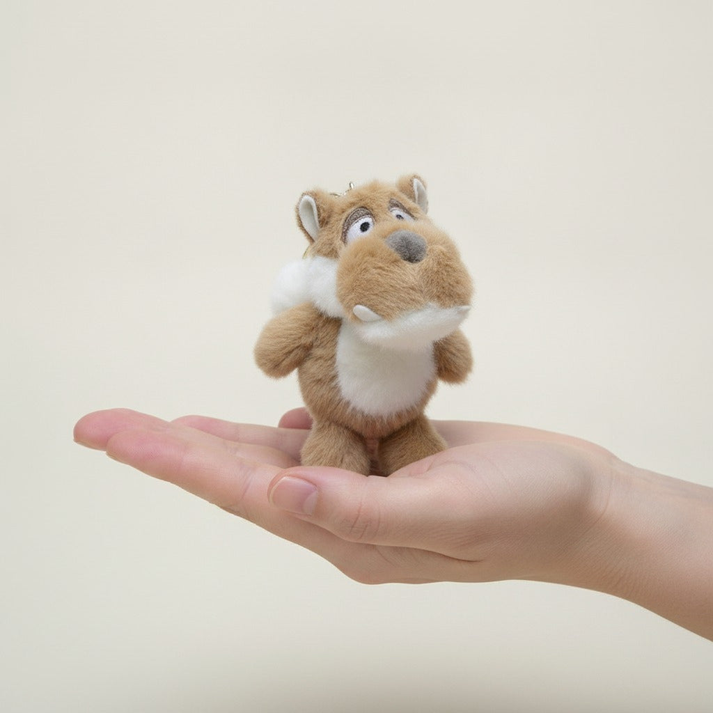 Cute Warthog Plush Toy Keychain – novelty & toys (view 3)