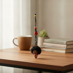 Cute Curly Hair Doll Keychain – novelty & toys (view 2)