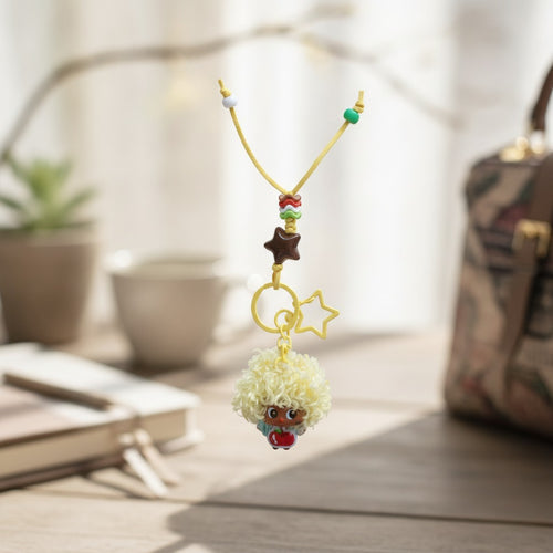 Beaded Star Doll Charm Lanyard – novelty & toys (view 2)