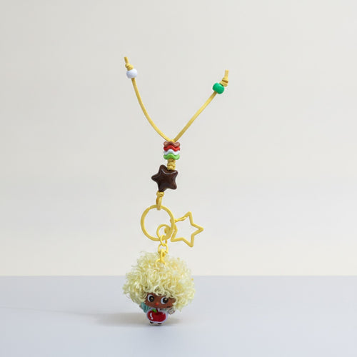 Beaded Star Doll Charm Lanyard – novelty & toys (view 1)