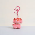 Plush Dog With Glasses Keychain – novelty & toys (view 1)