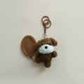 Cute Plush Dog Mini Pouch Keychain – novelty & toys (view 1)