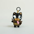 Cute Dog Plush Keychain Charm – novelty & toys (view 1)