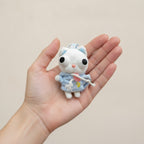 Funny Big Eye Cat Plush Keychain Charm – novelty & toys (view 3)