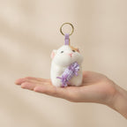 Cute Plush Hamster Candy Keychain – novelty & toys (view 3)