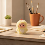 Fluffy Pig Chick Costume Keychain – novelty & toys (view 2)