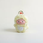 Fluffy Pig Chick Costume Keychain – novelty & toys (view 1)