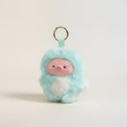 Fluffy Pig Keychain Charm – novelty & toys (view 1)
