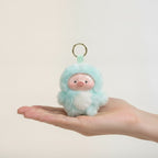 Fluffy Pig Keychain Charm – novelty & toys (view 3)