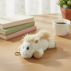 Cute Fluffy Horse Keychain Charm – novelty & toys (view 2)