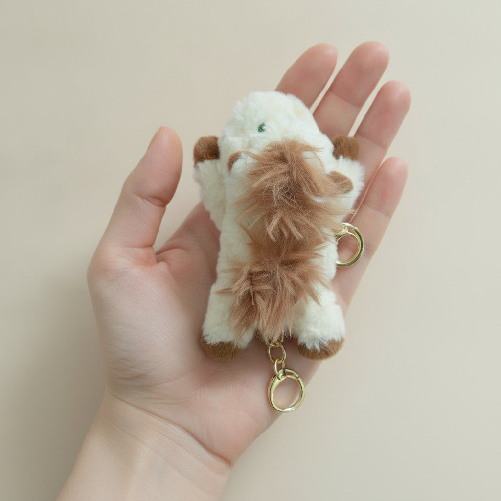Plush Horse Keyring Charm – novelty & toys (view 3)