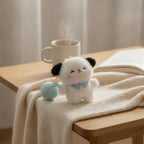 Fluffy Puppy Plush Keychain – novelty & toys (view 2)