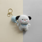 Fluffy Puppy Plush Keychain – novelty & toys (view 1)