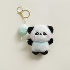 Cute Panda Plush Keychain – novelty & toys (view 1)
