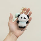 Cute Panda Plush Keychain – novelty & toys (view 3)