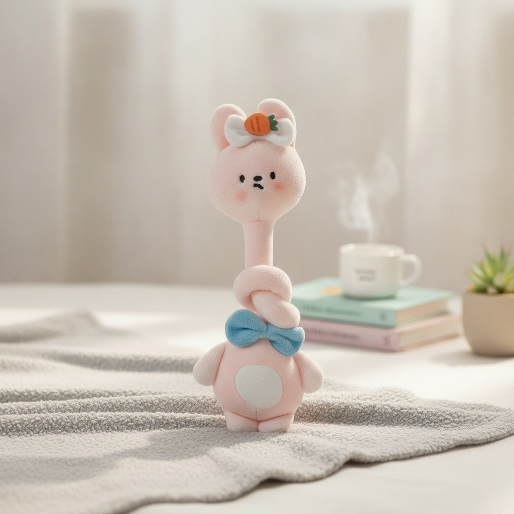 Twisted Bunny Plush Charm – novelty & toys (view 2)