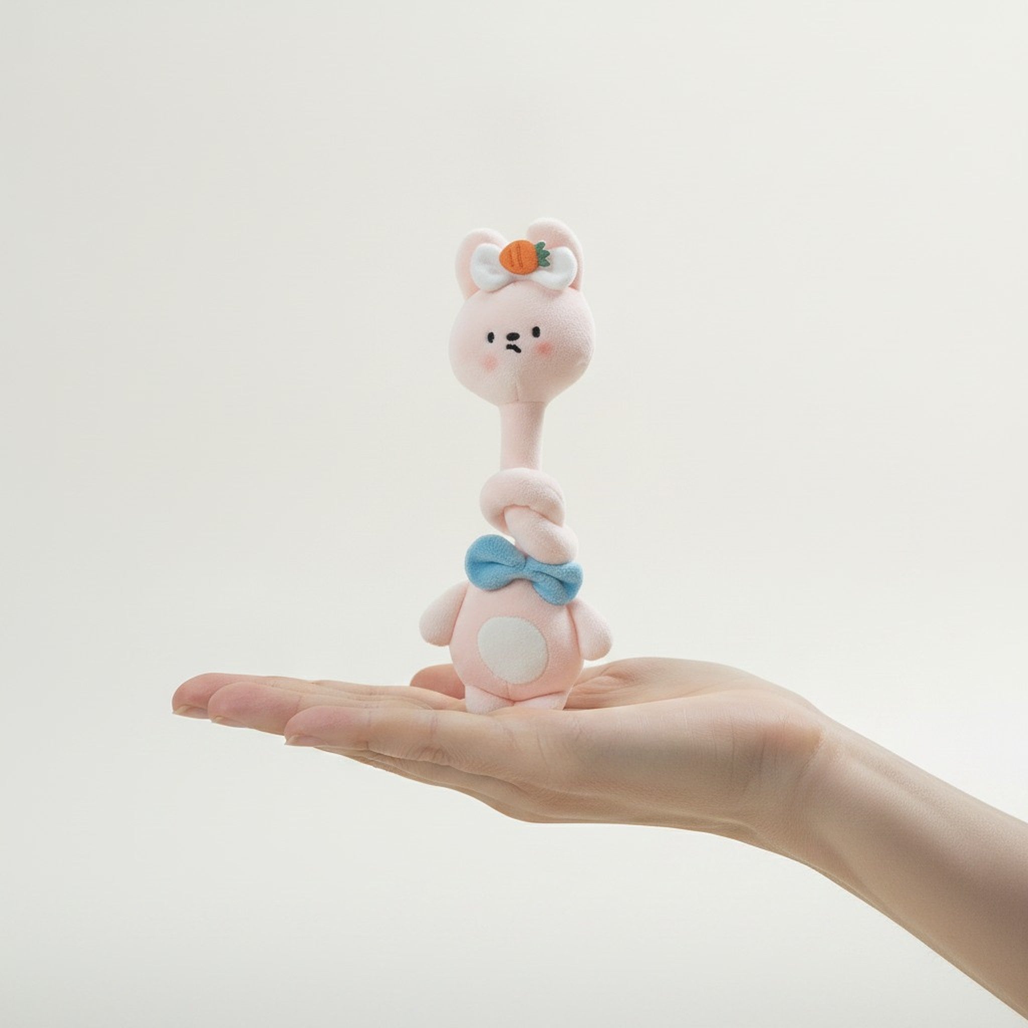 Twisted Bunny Plush Charm – novelty & toys (view 3)