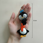 Cute Long Penguin Plush Keychain – novelty & toys (view 3)