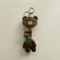 Knotted Plush Teddy Bear Keychain – novelty & toys (view 1)