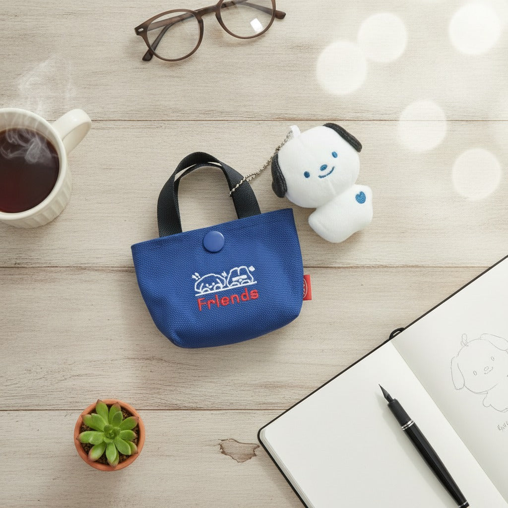 Adorable Friends Mini Bag & Plush Keychain – novelty & toys (view 2)