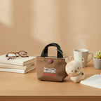 Friends Canvas Mini Bag with Bunny Keychain – bags & wallets (view 2)