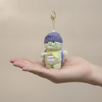 Cute Turtle Plush Keychain with Hat – novelty & toys (view 3)