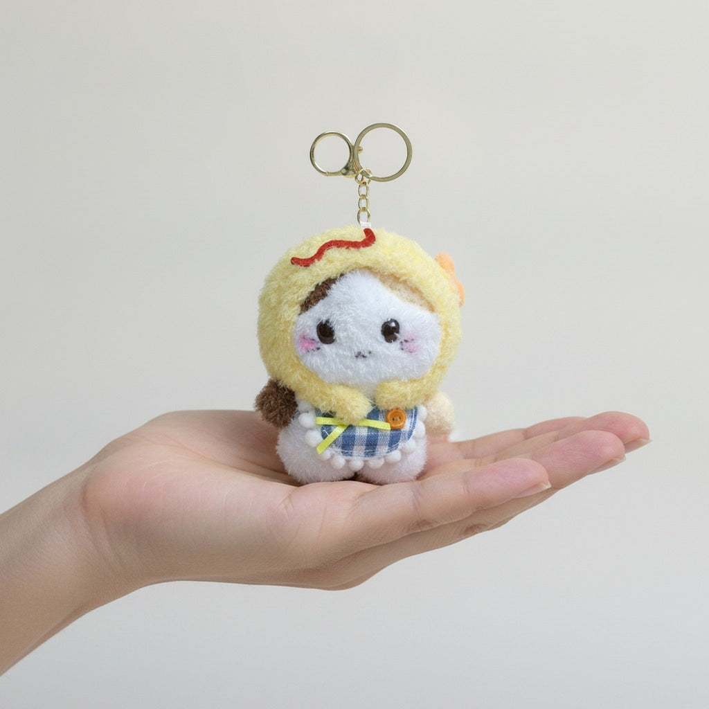 Cute Plush Character Keychain Charm – novelty & toys (view 3)