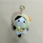Hooded Plush Cat Keychain Charm – novelty & toys (view 1)