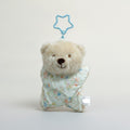 Winking Floral Plush Bear Star Clip Charm – novelty & toys (view 1)