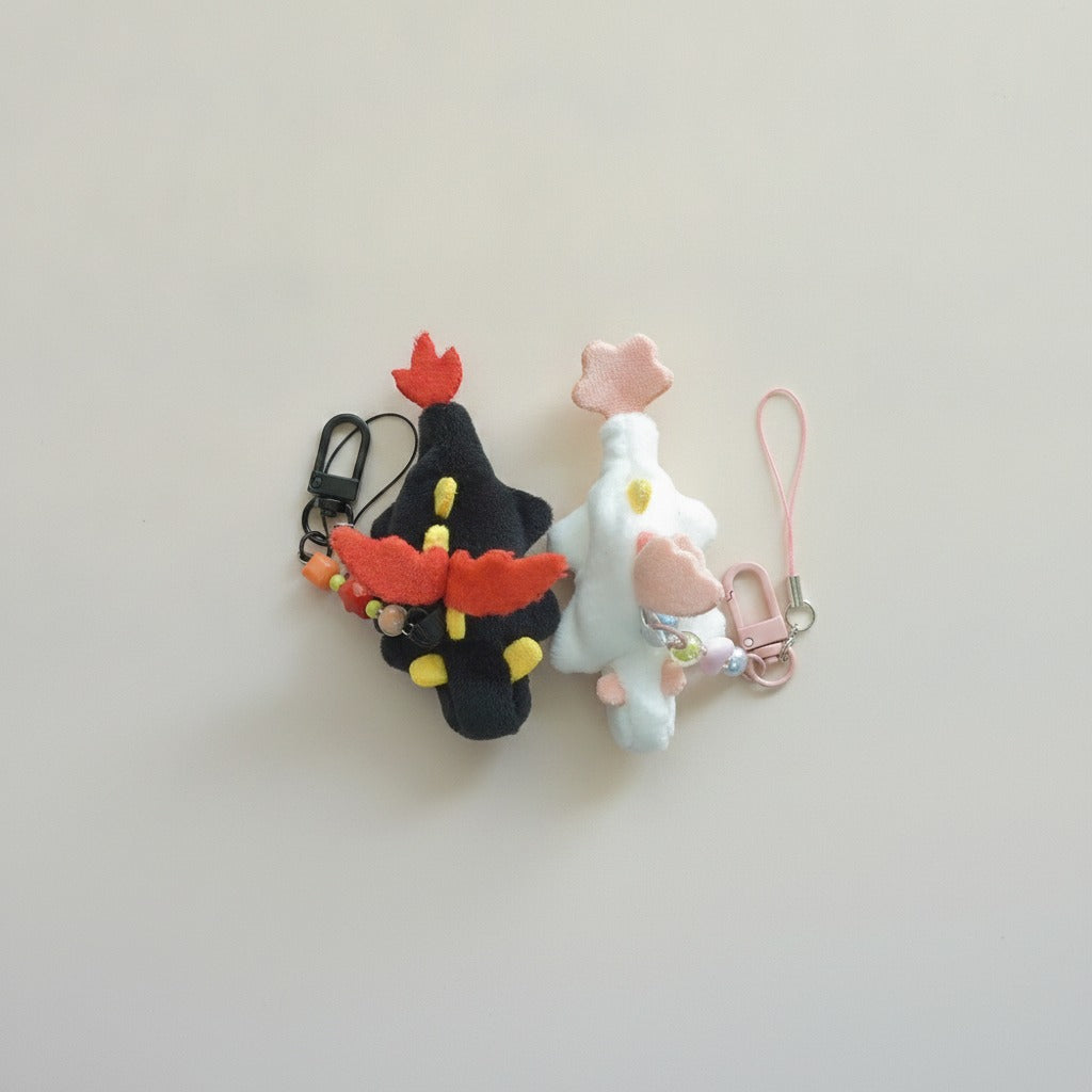 Fantasy Plush Character Keychains – novelty & toys (view 1)