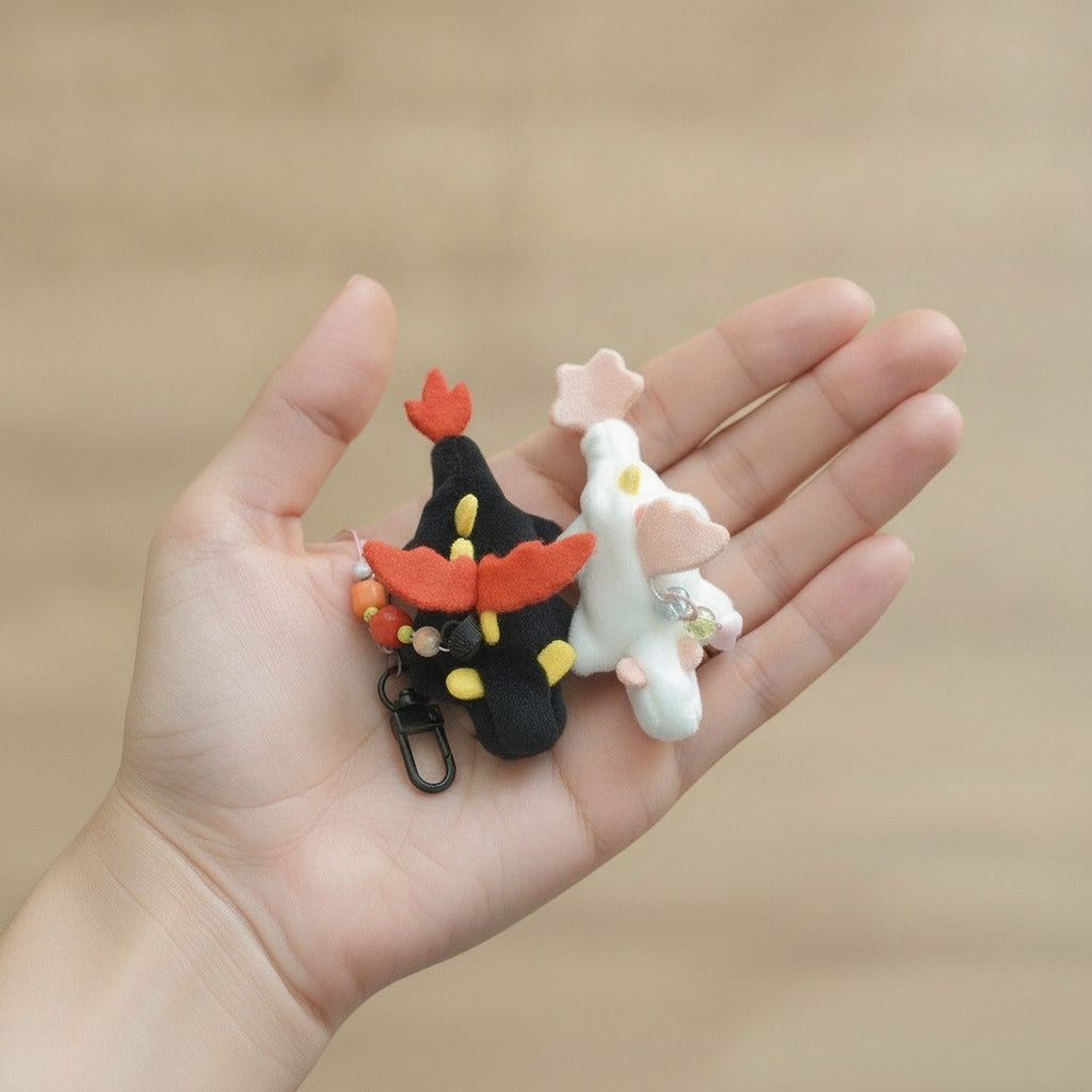 Fantasy Plush Character Keychains – novelty & toys (view 3)